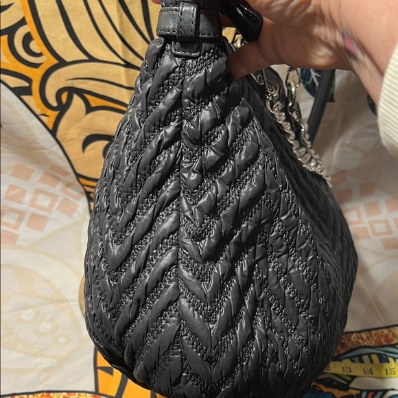 Coach Madison Quilted Chevron Nylon Sophia Satchel - F18634 - Picture 5 of 16